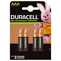 Baterija DURACELL PRECHARGED AAA K2 750 mAh (4 pack)