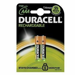 Baterija DURACELL PRECHARGED AA K2 750 mAh