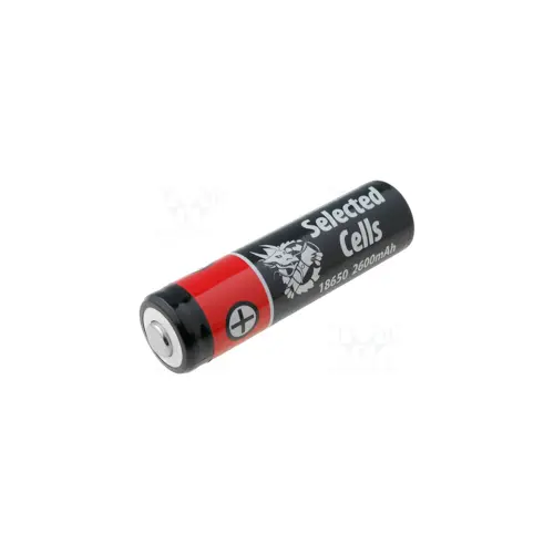 Baterija litijeva 3,7V 18650 PCM Li-Ion 2600mAh, sa zaštitom, Keeppower P1826J