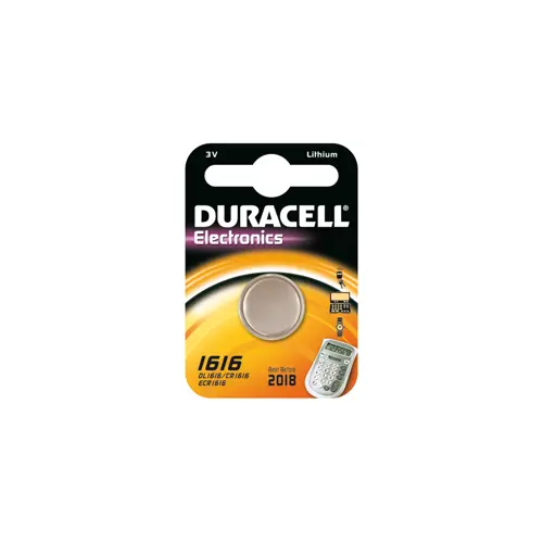 Baterija litijeva DL 1616, Duracell