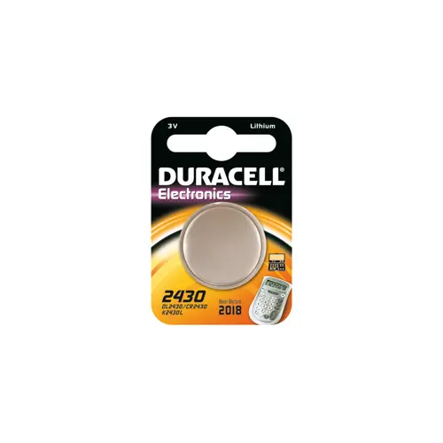 Baterija litijeva DL 2430, Duracell