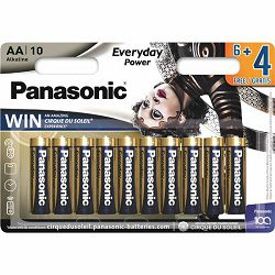 Baterija PANASONIC AA LR6EPS/10BW 6+4F Everyday power