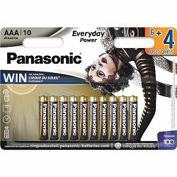 Baterija PANASONIC AAA LR03EPS/10BW 6+4F Everyday power