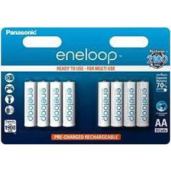 Baterija PANASONIC Eneloop BK3MCCE8BE, tip AA, punjive, 1900 mAh