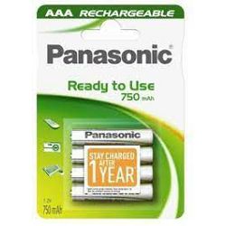 Baterija PANASONIC HHR-4MVE/4BC, 750mAh, punj. Ready to use