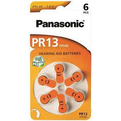 Baterija PANASONIC PR13L/6LB za slušne aparate