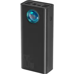 Baterija prijenosna BASEUS Amblight 65W 30000mAh, Black, PPLG000101