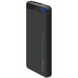 Prijenosna baterija CYGNETT ChargeUp Pro, 6 000 mAh crna