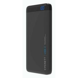 Prijenosna baterija CYGNETT ChargeUp Pro, 10 000 mAh crna
