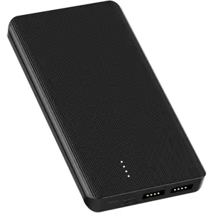 Baterija prijenosna SINOX 10 000 mAh, crna