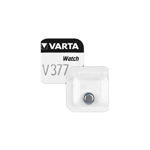 Baterija V 377 1,55V 6,8 x 2,6 mm, Varta