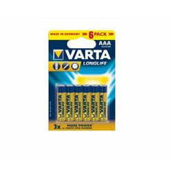 Baterija VARTA AAA LONGLIFE - 6 kom