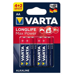 Baterija VARTA LONGLIFE AA, 6 kom