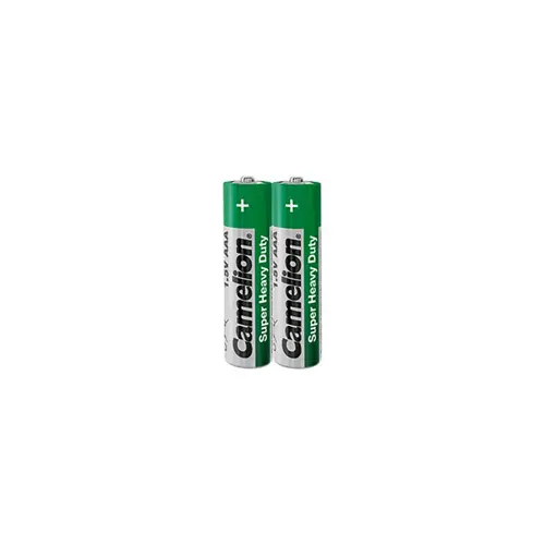 Baterija Zinc-Carbon 1,5V AAA - 2 kom. u foliji, Camelion GREEN