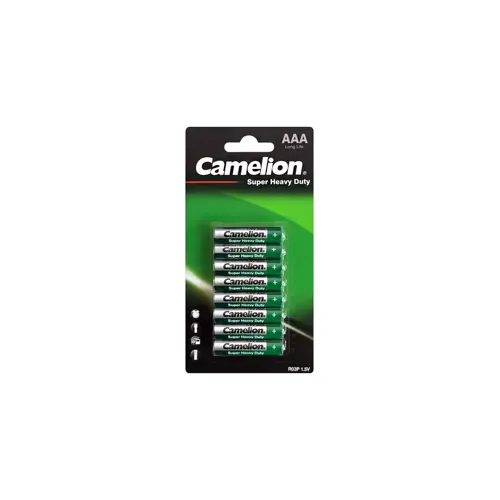 Baterija Zinc-Carbon 1,5V AAA - blister 4+4 kom, Camelion GREEN