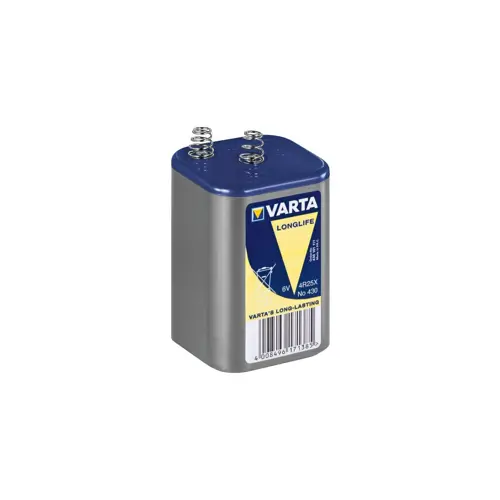 Baterija Zinc-Carbon 6V 4R25 za svjetiljku, Varta 4R25X (430)