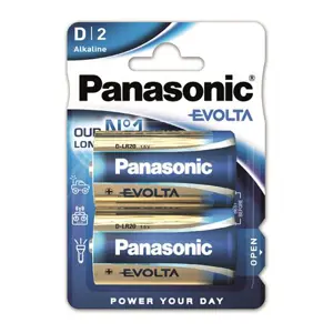 Baterije ASONIC PANASONIC LR20EGE/2BP Alkaline Evolta (2 komada)