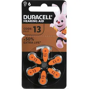 Baterije DURACELL Dural DA 13 za slušne aparate