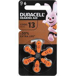 Baterije DURACELL Dural DA 13 za slušne aparate
