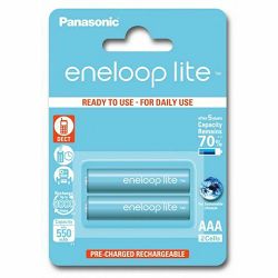 Baterije PANASONIC ENELOOP lite AAA B2