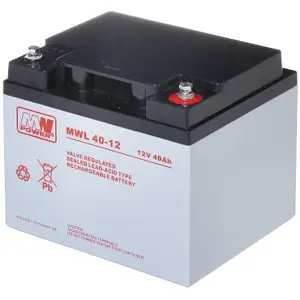 Battery 12V/40Ah MWL