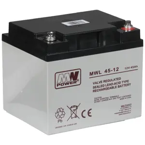 battery 12V/45AH