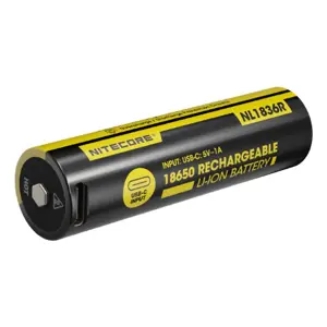 BATTERY RECH. LI-ION 3.6V/NL1836R(3600MAH) NITECORE