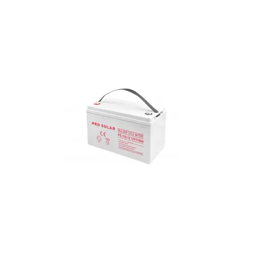 BATTERY VOLT POLSKA DEEP CYCLE VPRO SOLAR 12V 110 AH VRLA MAINTENANCE-FREE