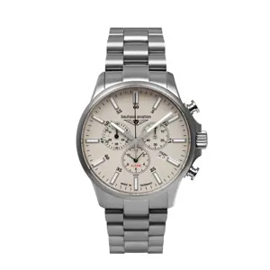 Bauhaus Aviation Watch 2880M5, quartz movement, 42mm