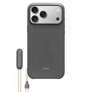 Beats iPhone 17 Pro Max Kickstand Case with MagSafe and Camera Control - Granite Gray