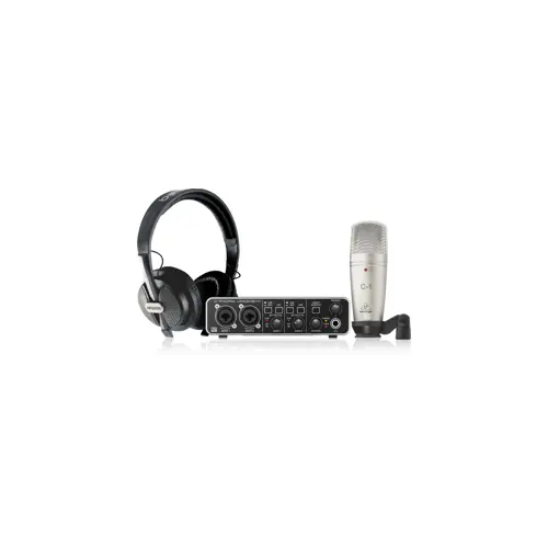 Studijski set za snimanje u kući BEHRINGER U-PHORIA STUDIO PRO (USB audio sučelje, mikrofon, slušalice)