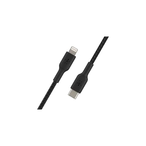 Belkin CAA004BT1MBK lightning cable 1 m Black