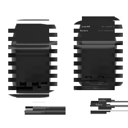 Belkin Connect USB-C 6-in-1 Core GaN Dock 130W - Black
