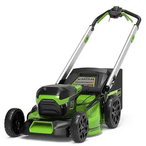 Bežična kosilica s pogonom GREENWORKS GD60LM46SP (60V, širina rezanja 46 cm, zelena)