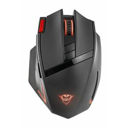 Miš TRUST GXT 130 (gaming, bežični crni)