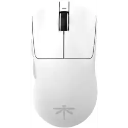 Bežični igraći miš VGN Dragonfly F1 PRO MAX (bijeli, maksimalna rezolucija 16000 DPI, 7 programabilnih tipki)