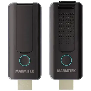 Bežični prezentacijski sustav MARMITEK Stream S1 Pro, bežični HDMI kabel, 1x T1 Pro odašiljač + 1x R1 Pro prijemnik, crni