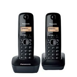 Bežični telefon PANASONIC KX-TG 1612 crni