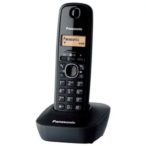 Bežični telefon PANASONIC KX-TG1611FXH/PDH crni