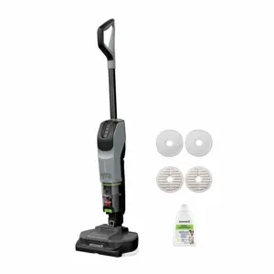 Bissell SpinWave + Vac Pet Pro Stick vacuum Battery Dry&wet Cyclonic Dust bag 0.4 L Black, Grey