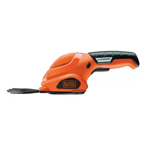 Black & Decker GSL200-QW cordless grass shear 8 cm 3.6 V Lithium Black, Orange