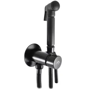 black matte bidet faucet