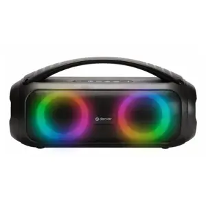 Bluetooth Speaker Denver BTG-616 with handle and LED lighting