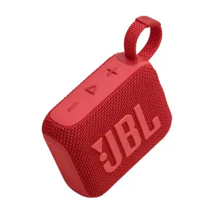 Bluetooth zvučnik JBL GO 4 crveni (IP67 vodootporan, baterija 7h, Bluetooth)