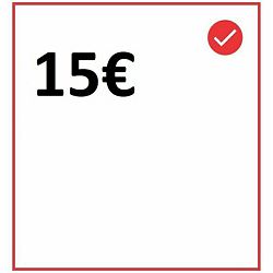 BON A1 e-bon 15 EUR