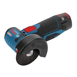 Bosch Akku-Winkelschleifer GWS 12V-76 + L-Boxx 2x3Ah/12V