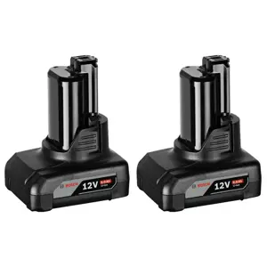 BOSCH. BATTERY 12V 6.0Ah 2pcs.