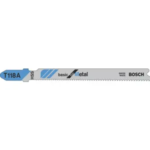 BOSCH BLADE T118A /METAL /100pcs.