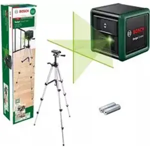 BOSCH. LASER QUIGO GREEN SET +TRIPOD 1.1m