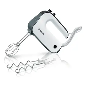 Bosch MFQ49300 850 W hand mixer, white and grey